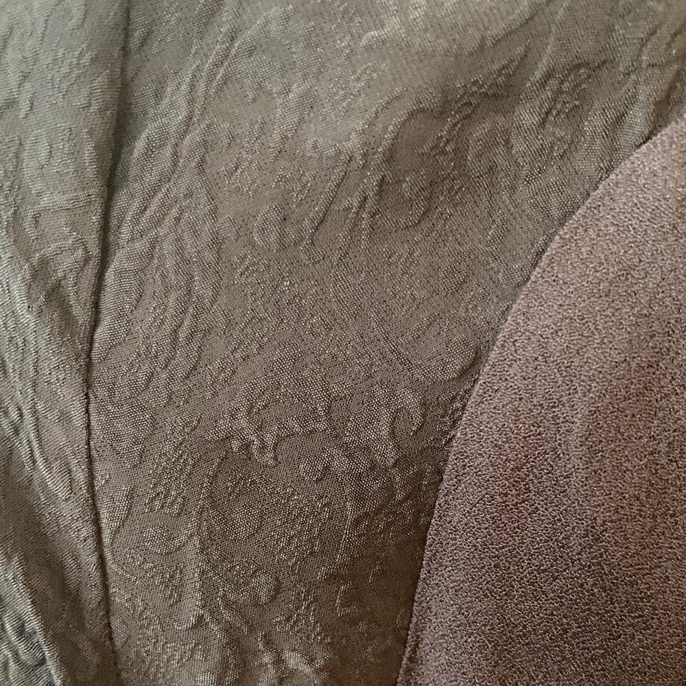 Comptoir Des Cotonniers Dark Brown Mini Dress - Picture 2 of 5